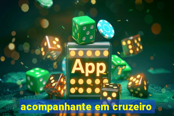 acompanhante em cruzeiro